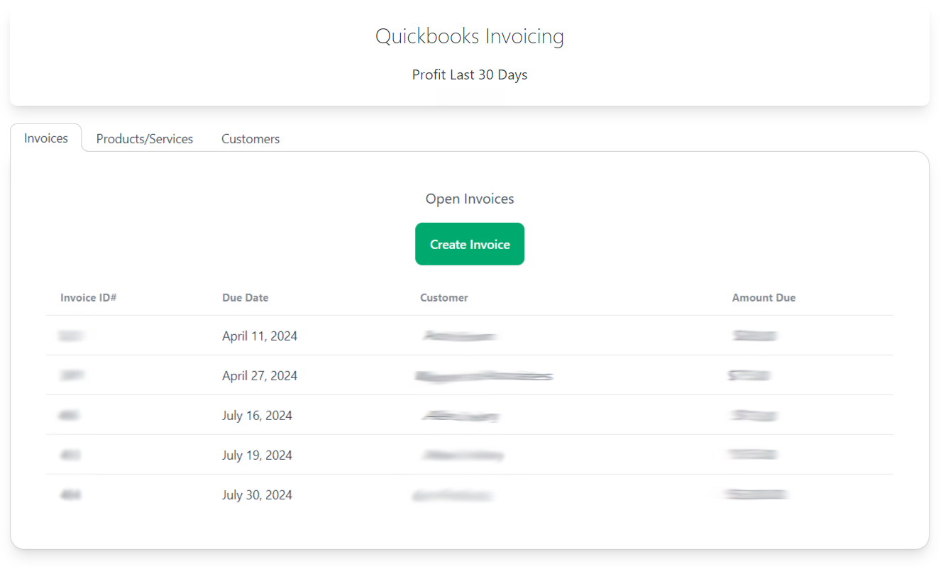 QuickBooks Home