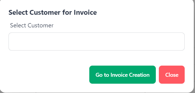 Create Invoice